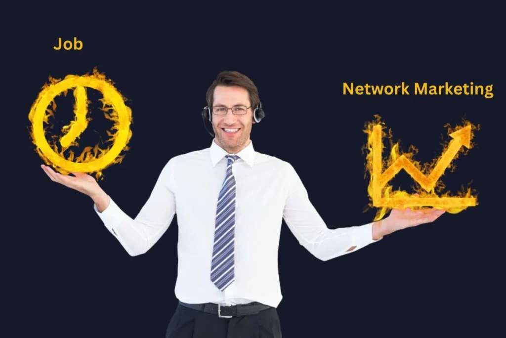 why network marketing is better than job